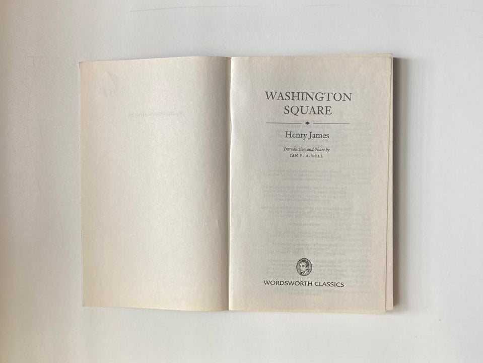 Washington square - Henry James