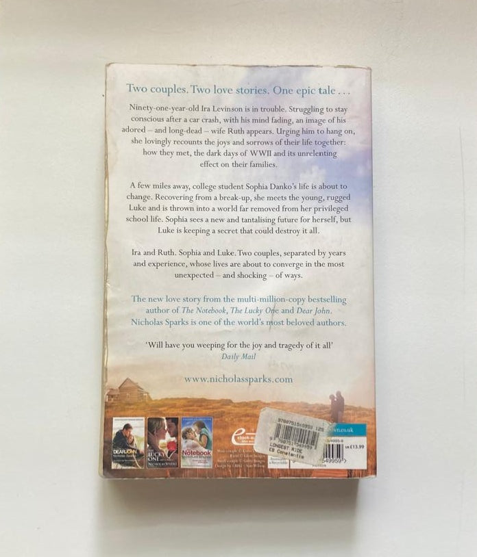 The longest ride - Nicholas Sparks
