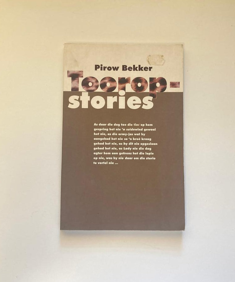 Toorop-stories - Pirow Bekker (First edition)