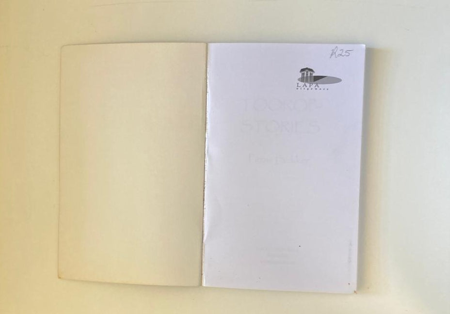Toorop-stories - Pirow Bekker (First edition)