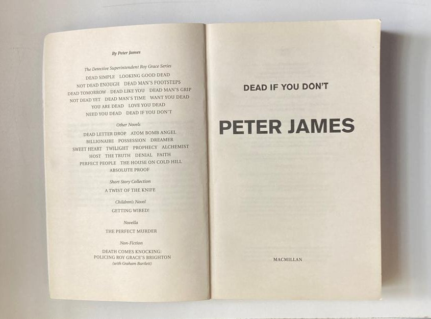 Dead if you don't - Peter James (Roy Grace #14)