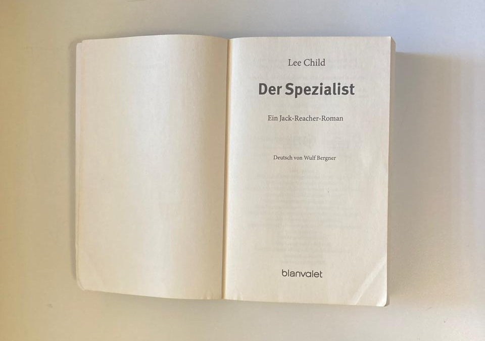 Der spezialist - Lee Child (German)