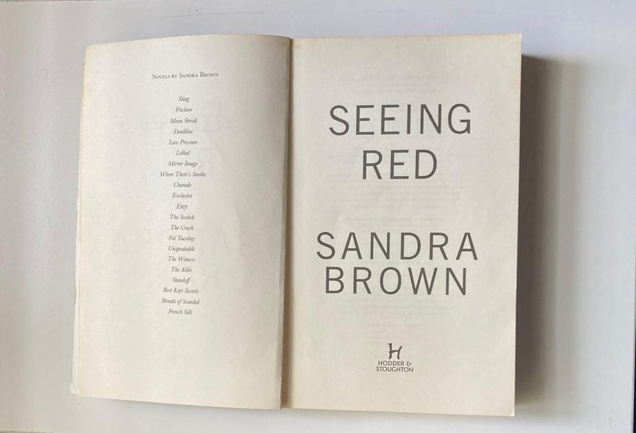 Seeing red - Sandra Brown