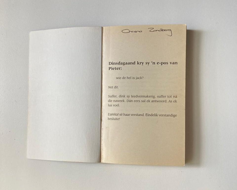 Vonkpos vir die hart - Irma Joubert (First edition)