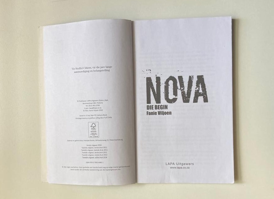 Nova: Die begin - Fanie Viljoen