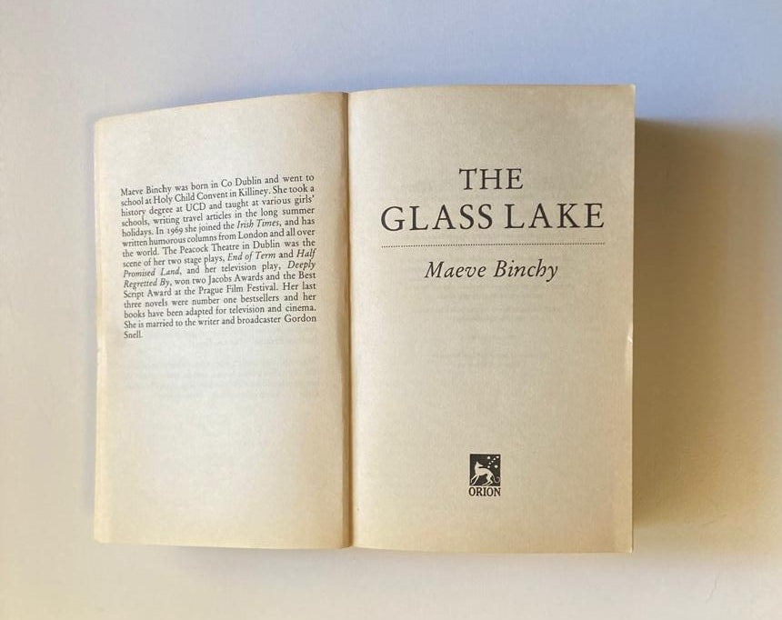 The glass lake - Maeve Binchy
