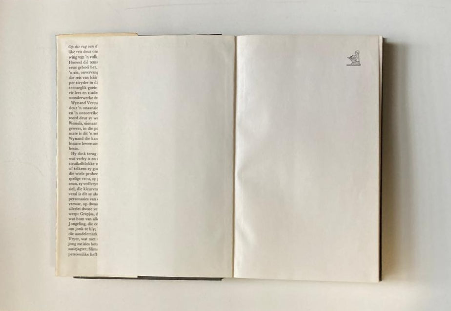 Op die rug van die tier - Anna M. Louw (First edition)