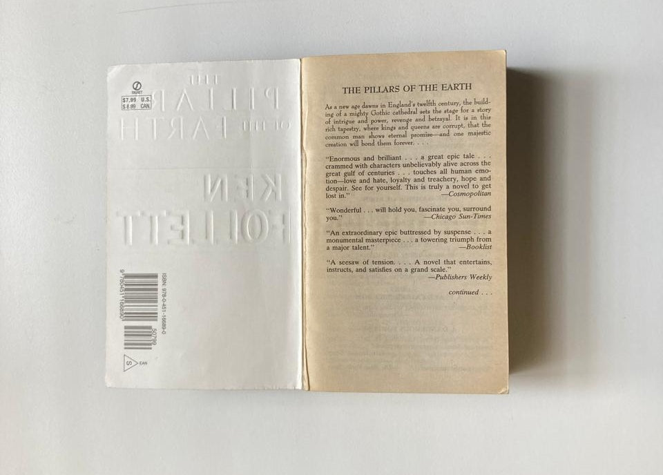 The pillars of the earth - Ken Follett (Kingsbridge #1)
