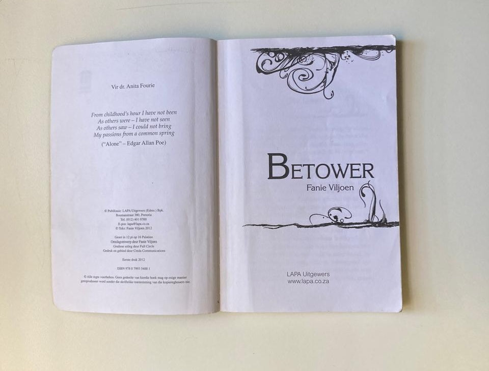 Betower - Fanie Viljoen (First edition)
