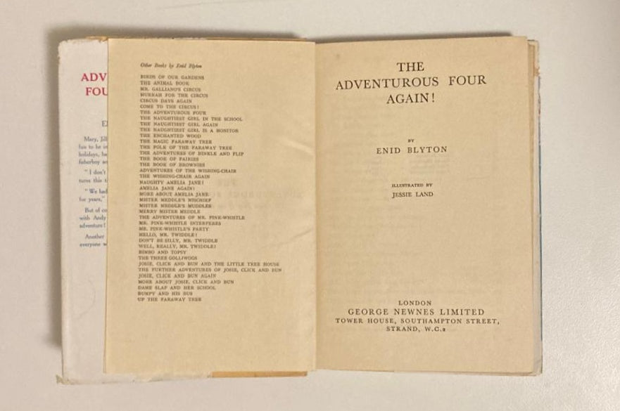 The adventurous four again - Enid Blyton (The Adventurous Four #2)
