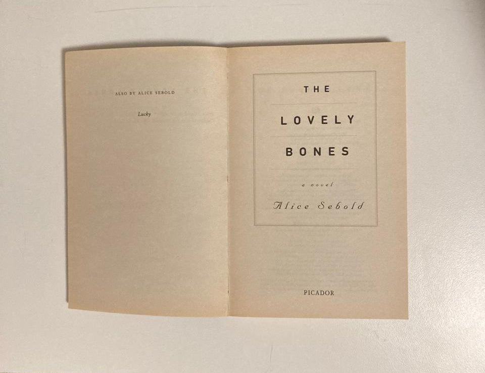 The lovely bones - Alice Sebold