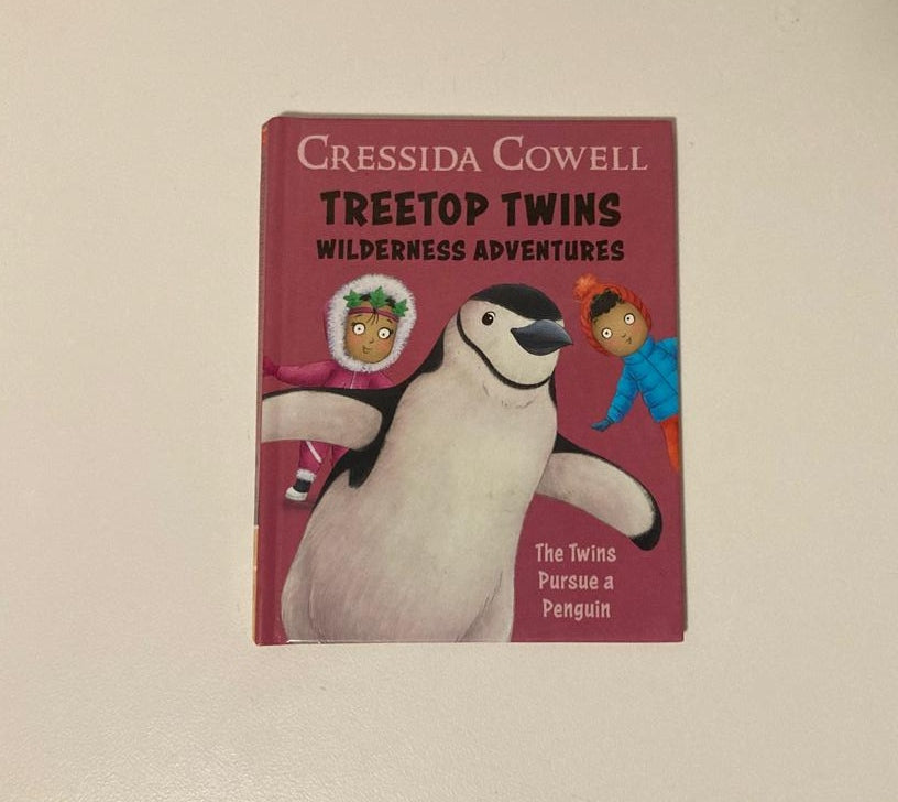 The twins pursue a penguin - Cressida Cowell (Treetop Twins Wilderness Adventures #9)