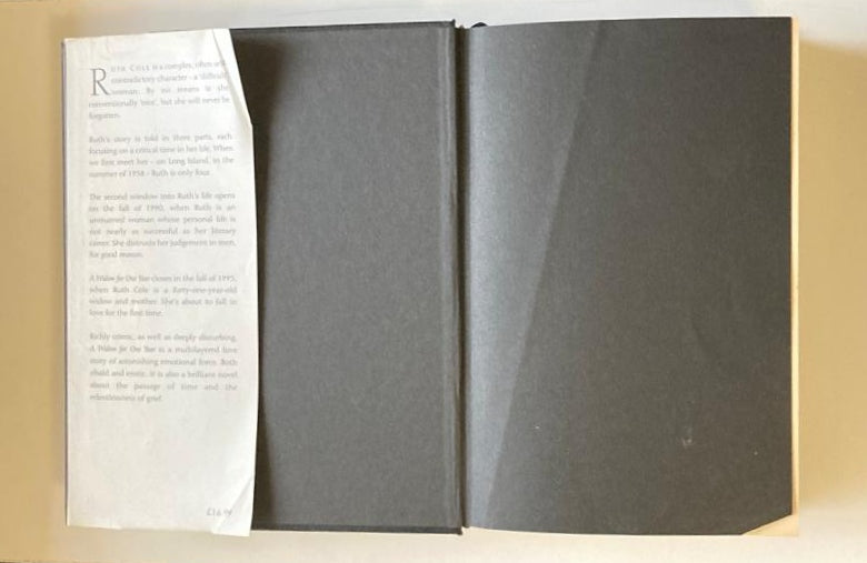 A widow for one year - John Irving (UK First edition)
