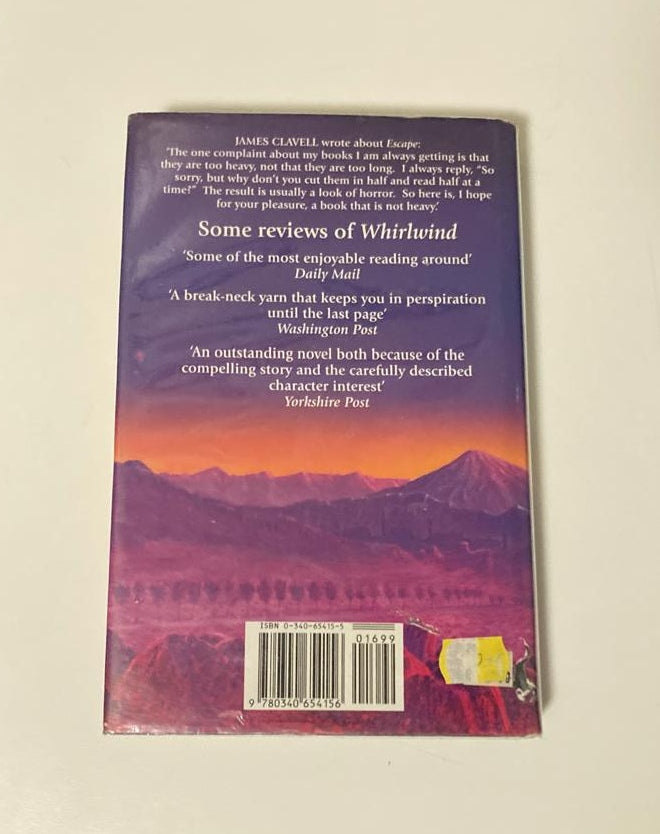 Escape: The love story from whirlwind - James Clavell (First edition)