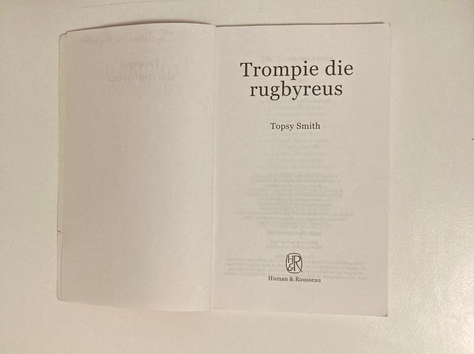 Trompie die rugbyreus - Topsy Smith (Trompie #12)