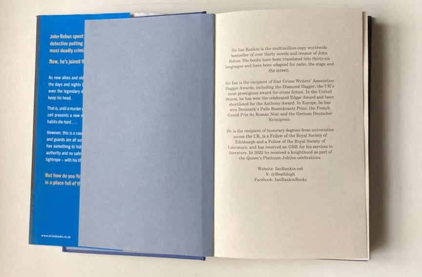 Midnight and blue - Ian Rankin (Inspector Rebus #25)