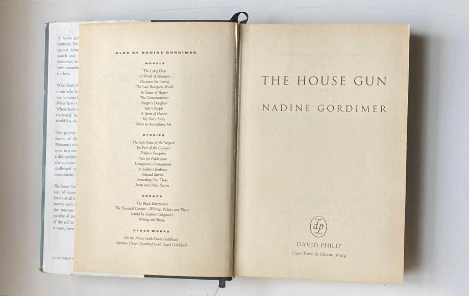 The house gun - Nadine Gordimer