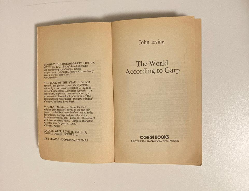 The world according to Garp - John Irving