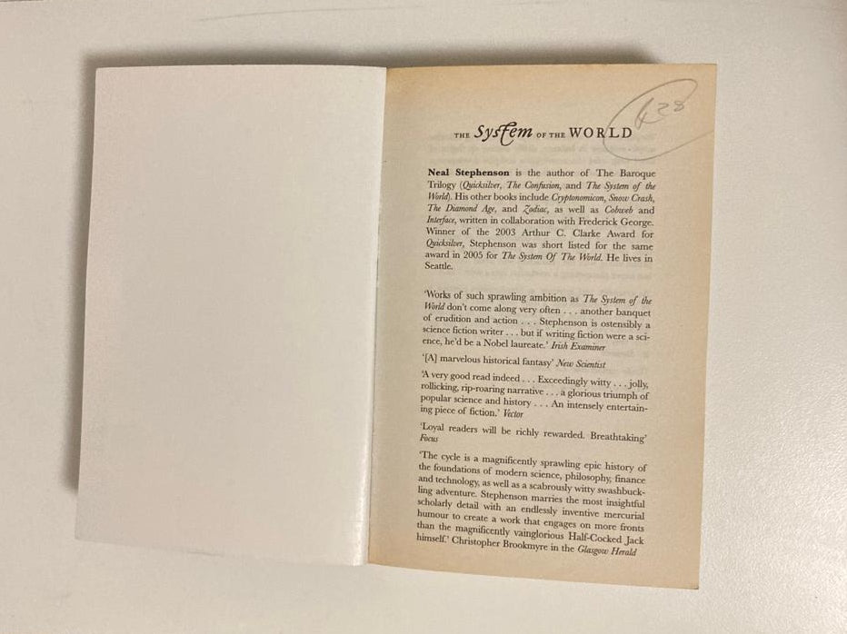 The system of the world - Neal Stephenson (The Baroque Cycle #3)
