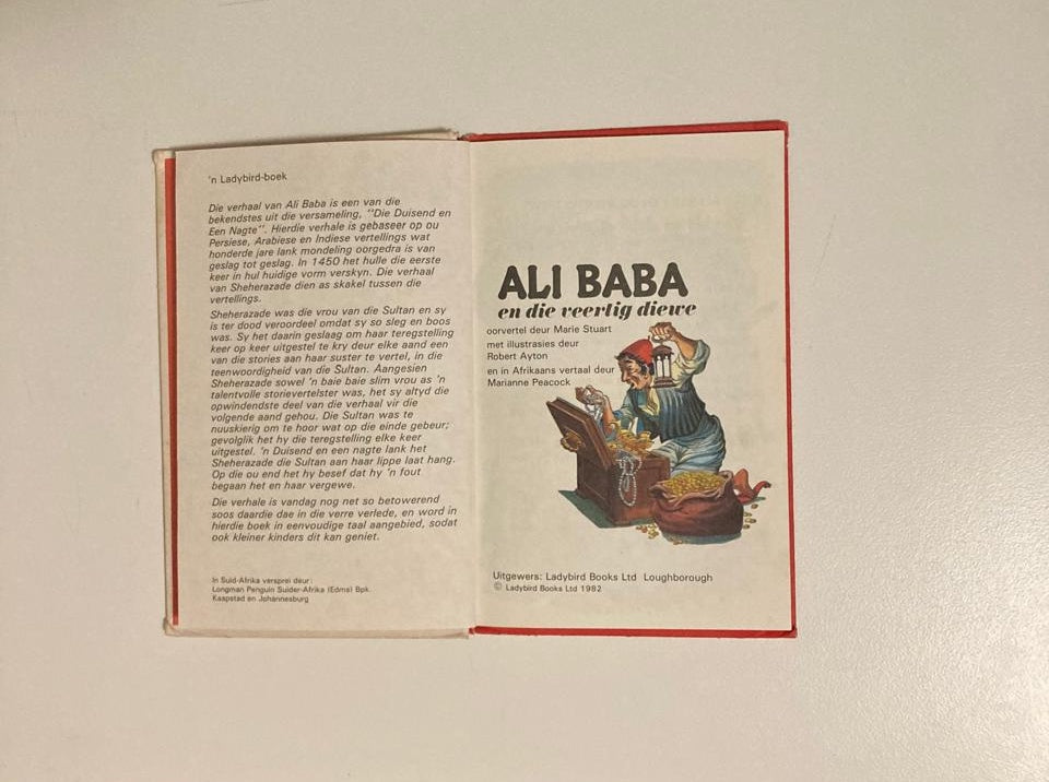 Ali Baba en die veertig diewe (Ladybird Books series)