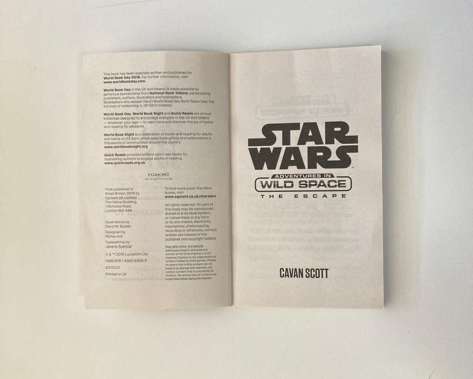 The escape - Cavan Scott (Star Wars: Adventures in wild space #0)