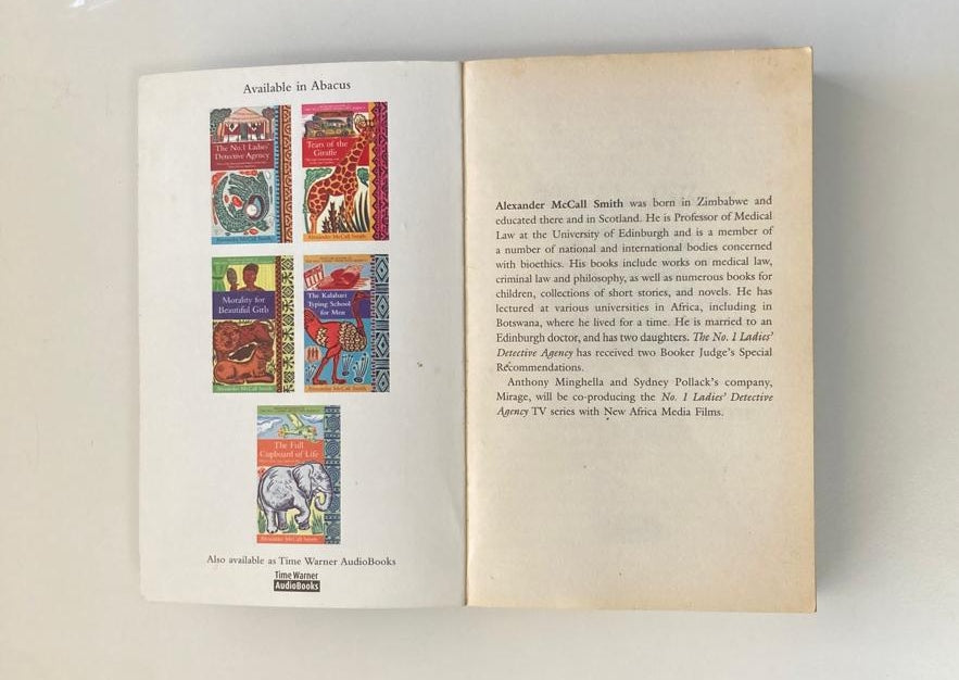 The 2½ pillars of wisdom - Alexander McCall Smith
