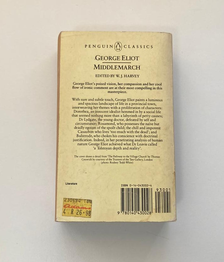 Middlemarch - George Eliot