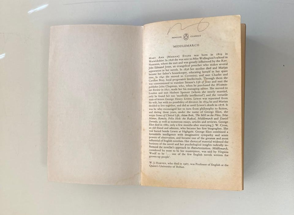 Middlemarch - George Eliot