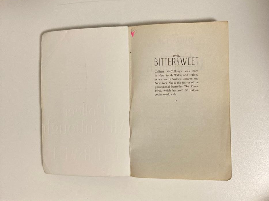 Bittersweet - Colleen McCullough