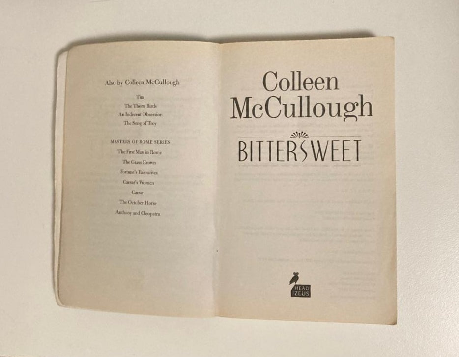 Bittersweet - Colleen McCullough