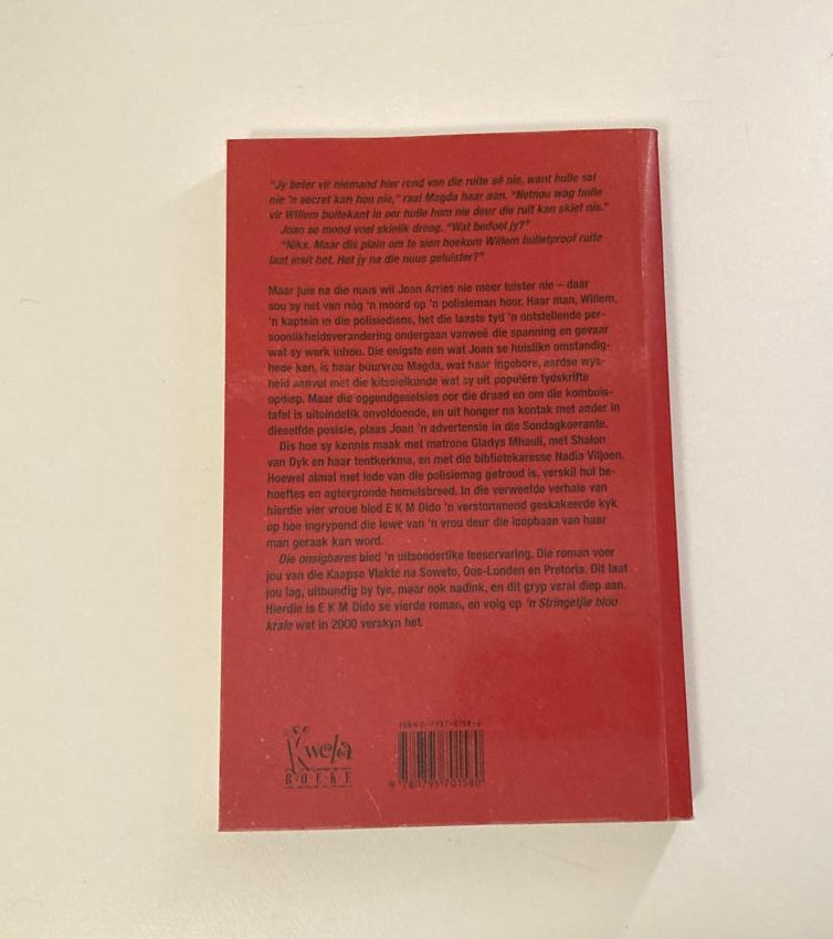 Die onsigbares - E.K.M. Dido (First edition)