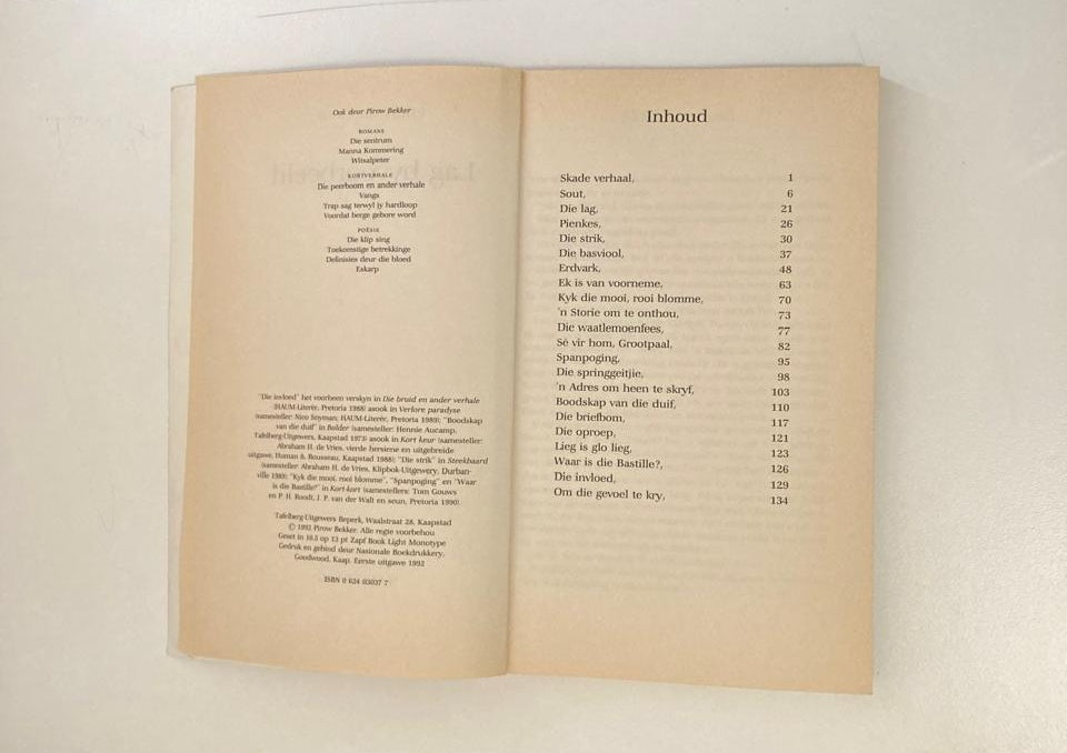 Lag byvoorbeeld - Pirow Bekker (First edition)