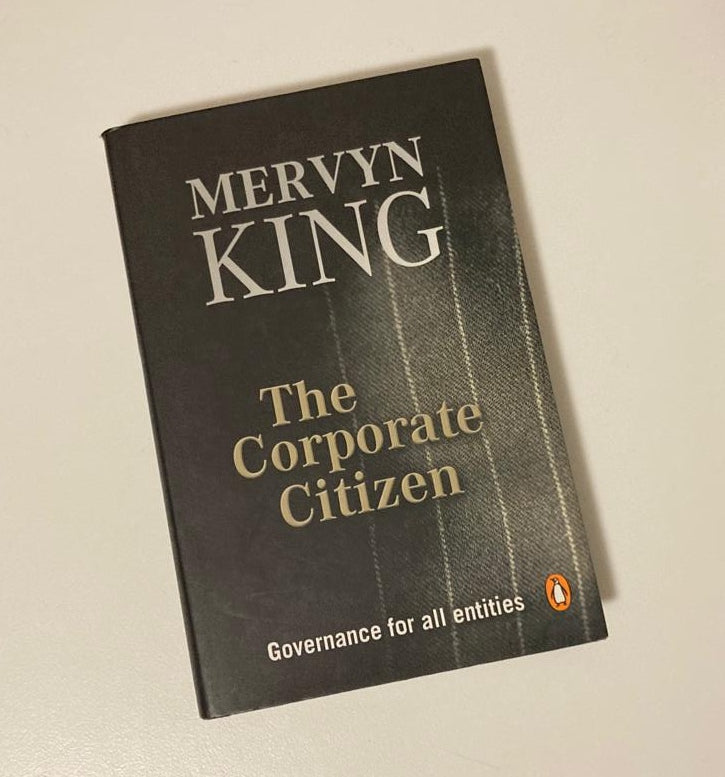 The corporate citizen: Governance for all entities - Mervyn King