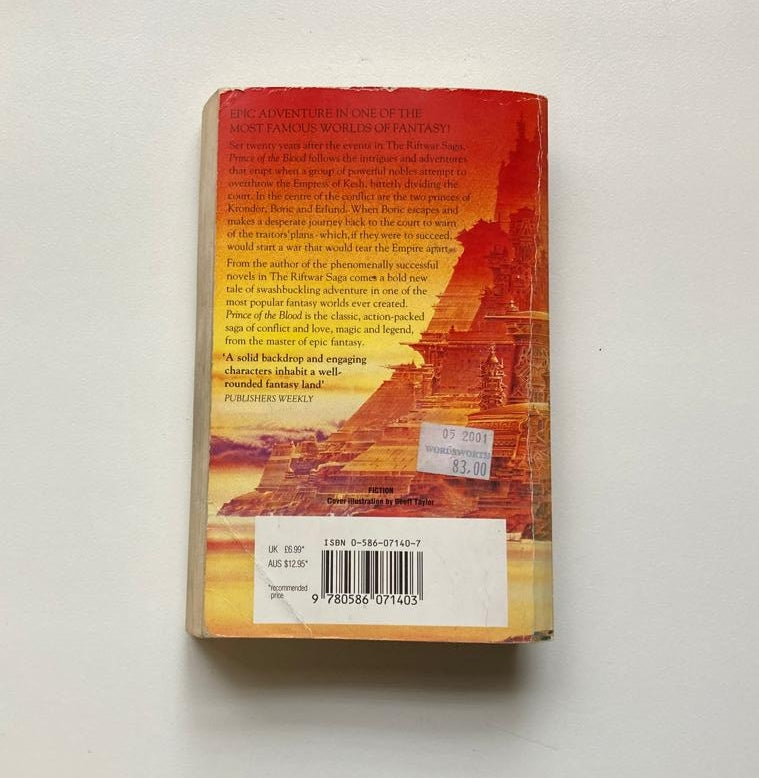 Prince of the blood - Raymond E. Feist (Krondor's Sons #1)