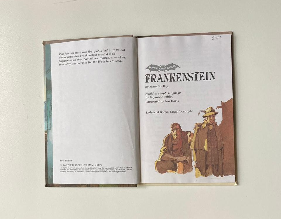 Frankenstein - Mary Shelley (Ladybird Horror Classics)