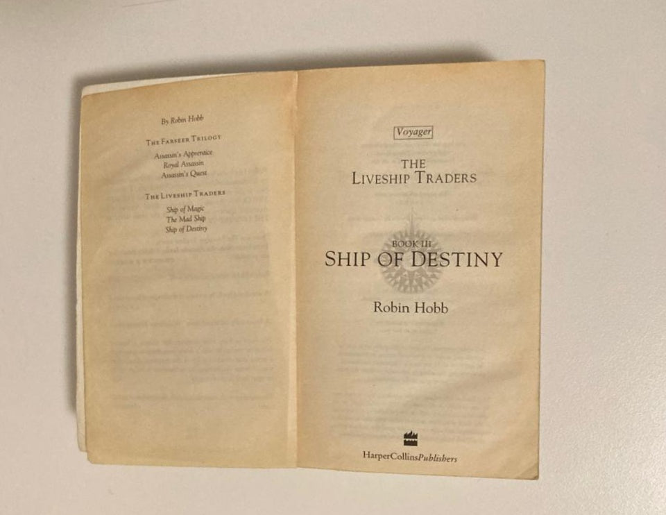 Ship of destiny - Robin Hobb (The liveship traders #3)