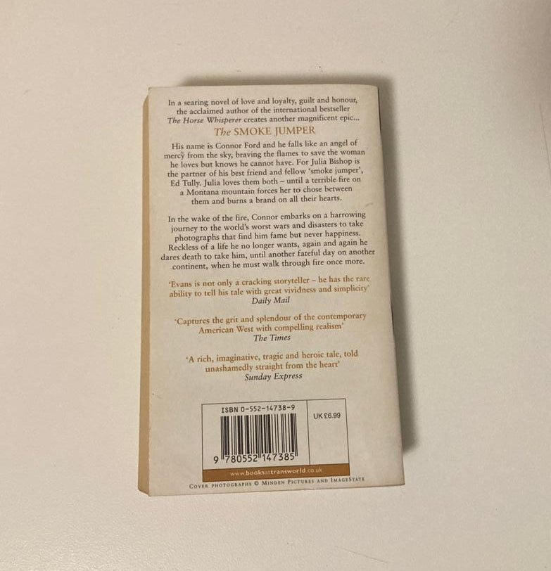 The smoke jumper - Nicholas Evans