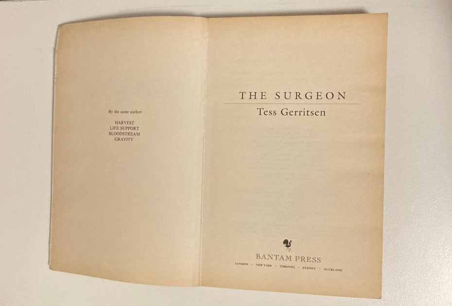 The surgeon - Tess Gerritsen (Rizzoli & Isles #1)