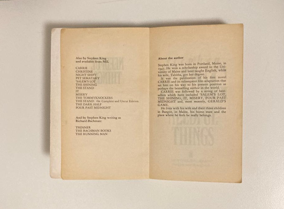 Needful things - Stephen King