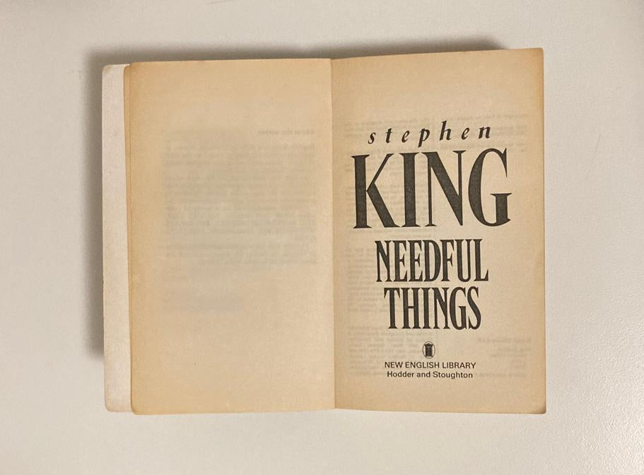 Needful things - Stephen King