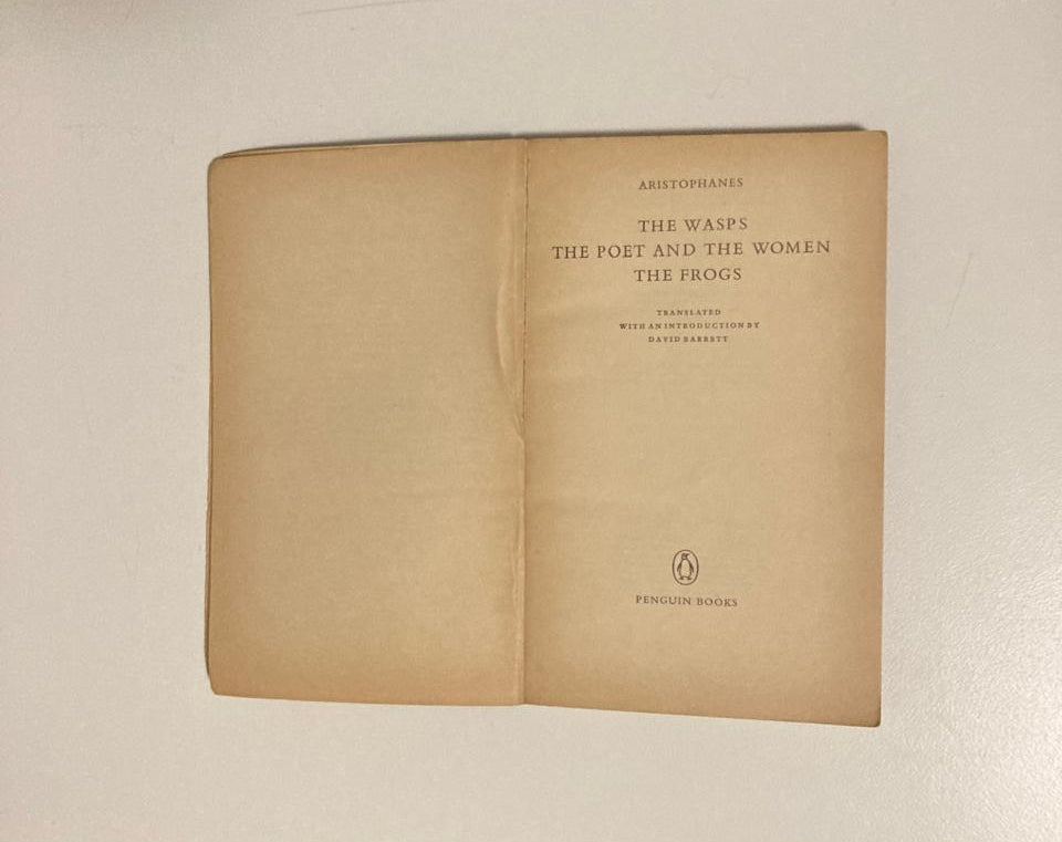The wasps; The poet and the women; The frogs - Aristophanes