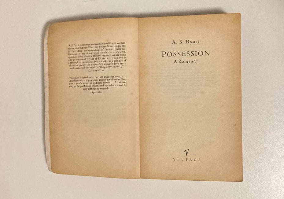 Possession - A.S. Byatt