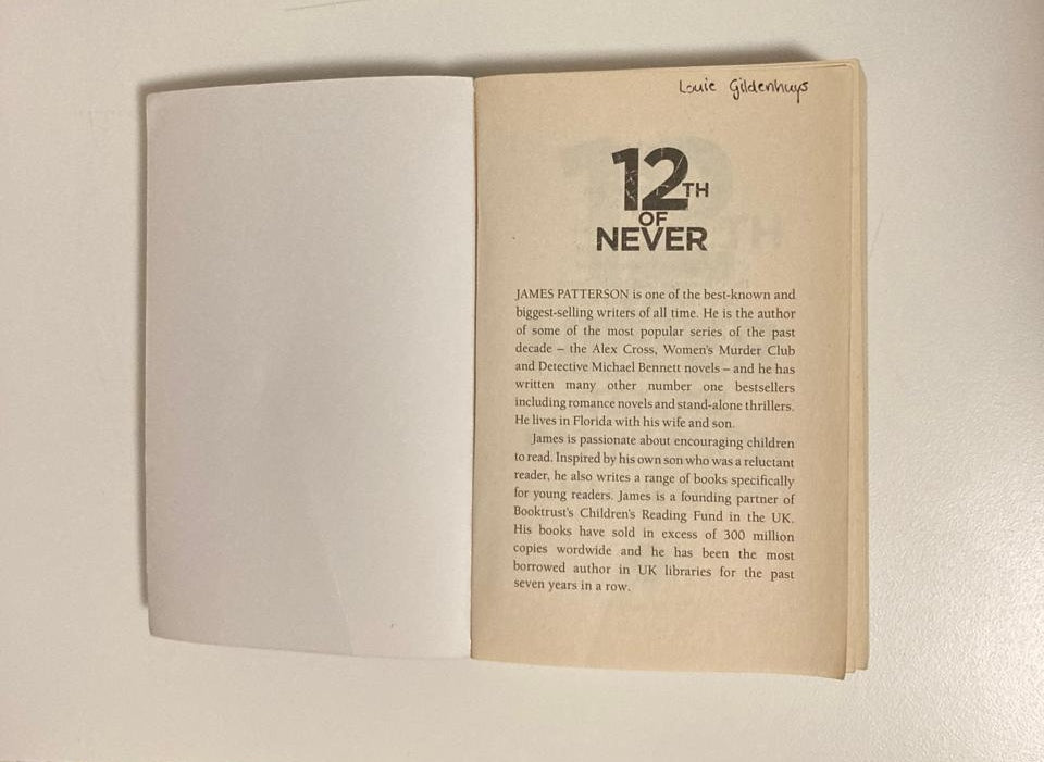 12th of never - James Patterson and Maxine Paetro (Women's Murder Club #12)
