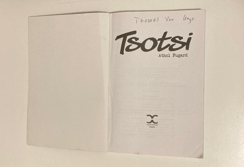 Tsotsi - Athol Fugard