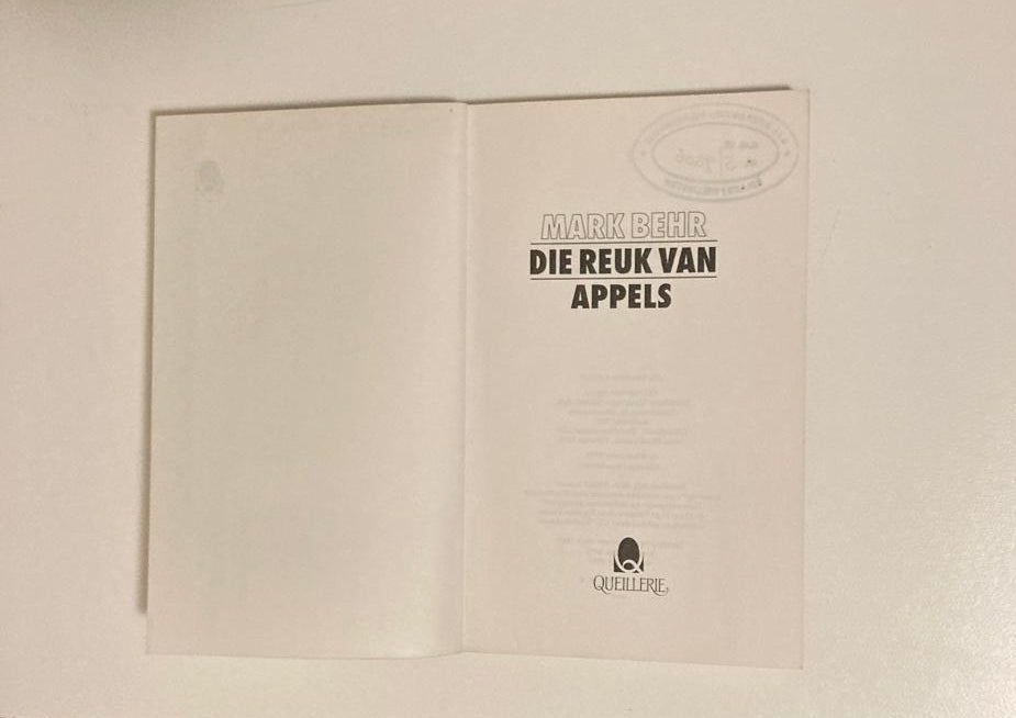 Die reuk van appels - Mark Behr