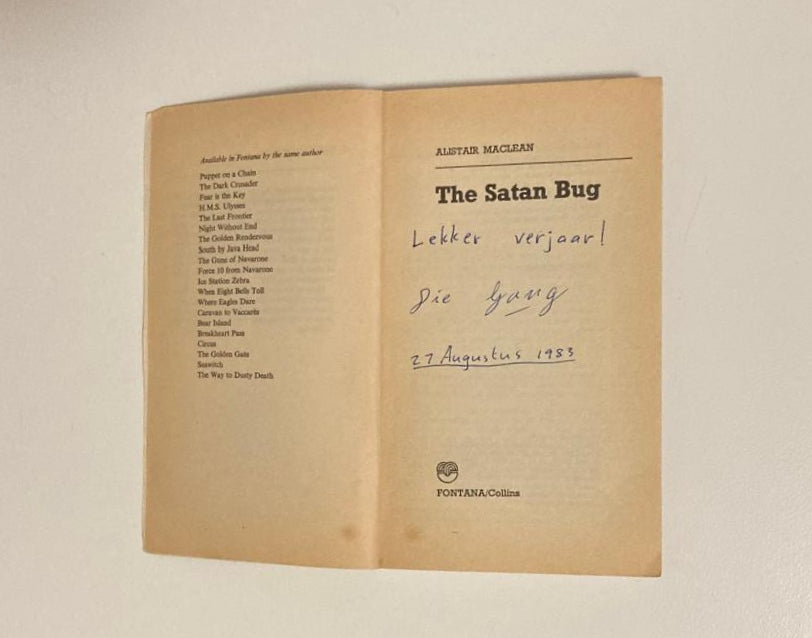 The Satan bug - Alistair MacLean