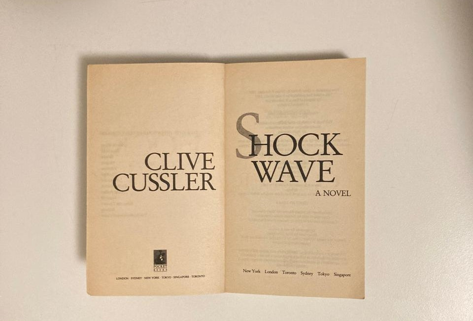 Shockwave - Clive Cussler (Dirk Pitt #13)