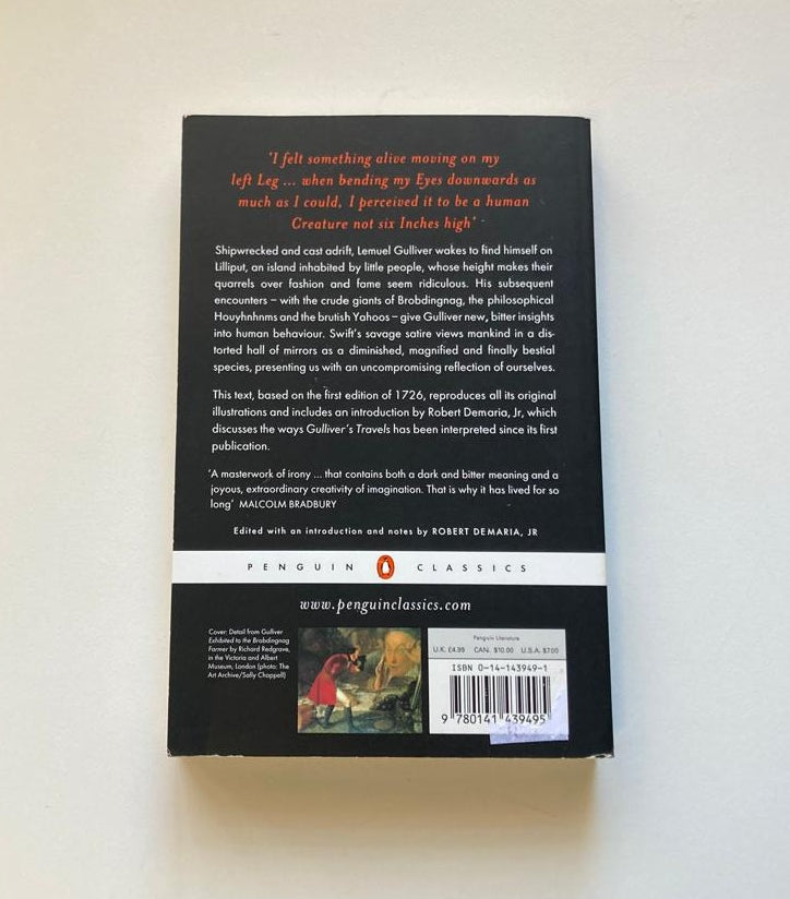 Gulliver's travels - Jonathan Swift
