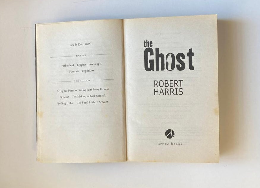 The ghost - Robert Harris