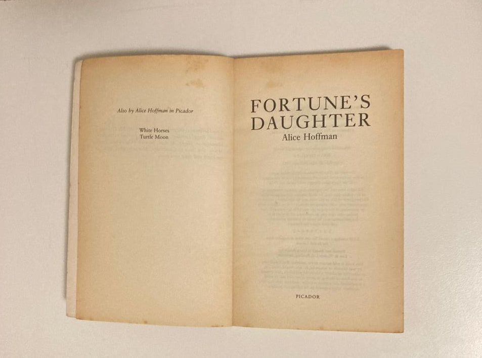 Fortune's daughter - Alice Hoffman